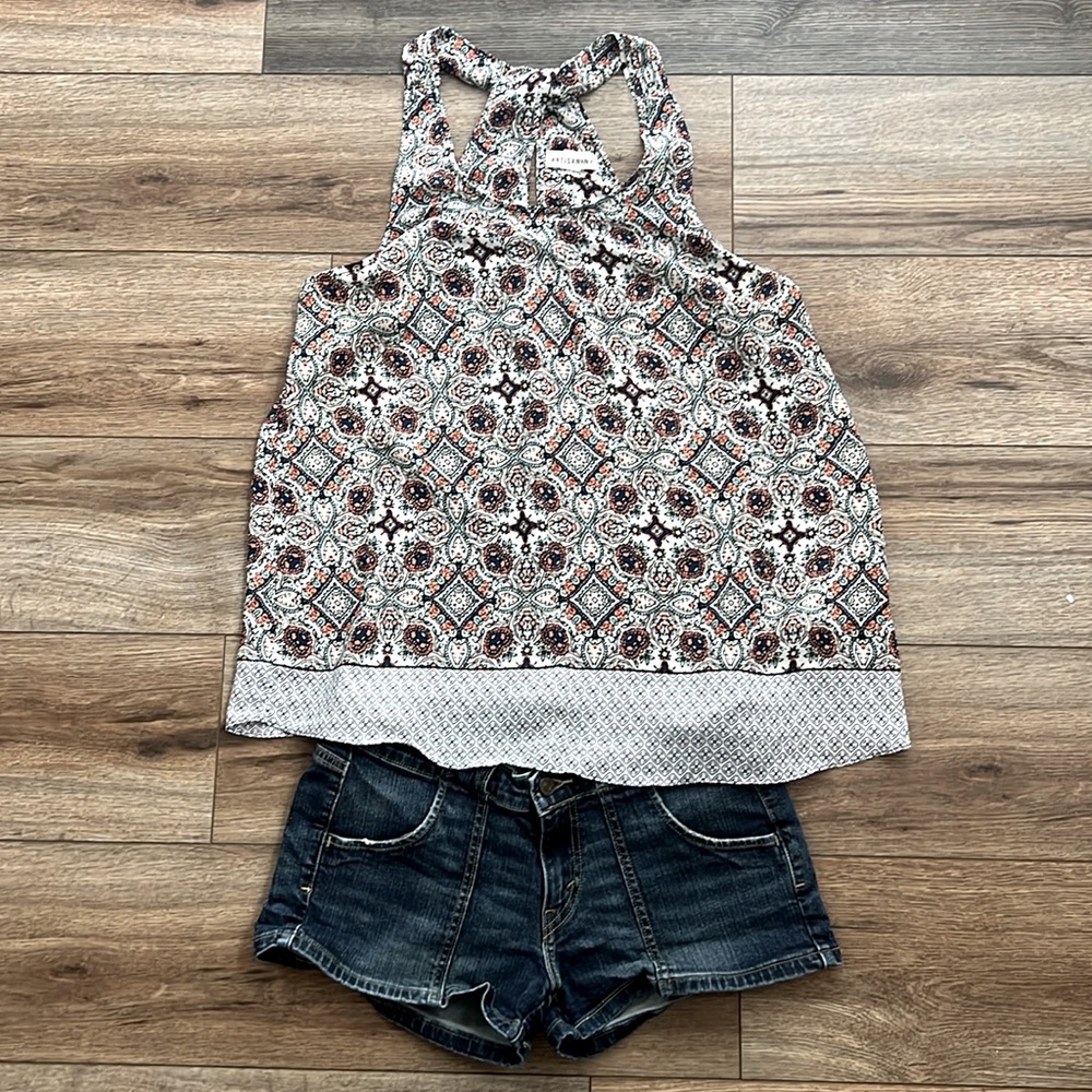 Summer Artisan NY Tank Top - like new!